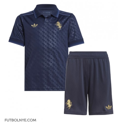 Camiseta Juventus Tercera Equipación para niños 2024-25 manga corta (+ pantalones cortos)